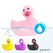 Big Teaze Toys I Rub My Duckie 2.0 Classic Pink Waterproof Massager