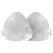 Bye Bra Waterproof Pads Clear - Invisible Support Inserts, 1 Pair