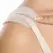 Bye Bra Cushion Strap Pads Clear Silicone Comfort Support - 1 Pair