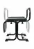 Bangers Bondage Seat with 8 Attachment Points, Padded Armrests, Black