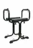Bangers Bondage Seat with 8 Attachment Points, Padded Armrests, Black