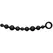 Joydivision Joyballs Long Black - Silicone Bead System 29.8 cm