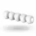 Satisfyer 1 Next Generation Replacement Silicone Tips White 5-Pack
