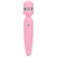 Pillow Talk Cheeky Pink Wand Massager - Rechargeable, Silicone, Wireless