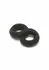 Hidden Desire Jock C-Ring Soft Silicone Double Support Ring Black