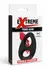 Hidden Desire Stallion C-Ring Soft Silicone Double Support Ring Black
