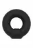 Hidden Desire Stud C-Ring Soft Silicone Adjustable Black