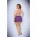 Baci Lingerie Amethyst Lace Babydoll Purple, Size QS - Elegant Nightwear