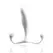 Aneros MGX Trident Prostate Model with Multi-Axial Motion, White 10.2cm