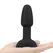 b-Vibe Rimming Petite Black Intimate Rotating Plug 12.5 cm Remote