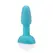 b-Vibe Rimming Petite Plug Teal - Compact Rotating & Vibrating System