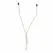 Sportsheets Sincerely Teardrop Crystal Chain Adjustable Clips 45.7cm