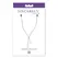 Sportsheets Sincerely Teardrop Crystal Chain Adjustable Clips 45.7cm