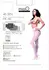 MissO P102 White XXL Sheer Tights with Discreet Cut-Out 40 DEN