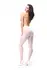 MissO P102 Women’s Tights with Cutout, White, Size S/M, 40 DEN