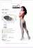 MissO P102 Grey S/M - Elegant Tights with Discreet Opening, 40 DEN