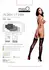 MissO S306 Self-Supporting Stockings Black S/M - Triple Band Top Finish