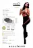 MissO P420 Open Gusset Tights Black Size L - Reinforced Yarn