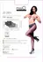 MissO P105 Sheer Tights with Lace Top & Open Section Dark Grey L/XL
