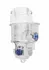 HIDDEN DESIRE Fusion X Aqua Bubble Intimate Machine Blue