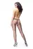 MissO P105 Sheer Crotchless Tights with Lace Trim Dark Grey S/M