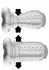 HIDDEN DESIRE Fusion X Deep Squeeze Intimate Machine Vibrating Black