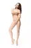 MissO P102 Beige XXL - Sheer Tights with Discreet Opening, 40 DEN