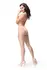 MissO P102 Beige S/M - Sheer Tights with Discreet Opening, 40 DEN