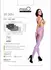 MissO P101 Sheer Lavender Tights with Open Gusset L/XL