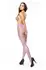 MissO P101 Sheer Cut-Out Tights Light Purple S/M - Glossy Finish