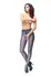 MissO P101 Sheer Open Gusset Tights Dark Blue L/XL