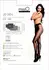 MissO P101 Open Gusset Tights Black S/M - Elegant Gloss Finish