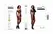 MissO B700 Bodystocking, Mesh Design, Universal Size S/L, Black