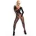 Obsessive Bodystocking F210 S/M/L - Elegant Floral Mesh Design, Long Sleeve