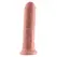 King Cock 8 Inch Anatomical Model with Suction Cup, Flesh Tone