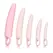 CalExotics Inspire Silicone Dilator Set 5-Piece Ergonomic Pastel Pink