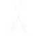 Bijoux Indiscrets Magnifique 8 Silver Body Chain Adjustable Accessory