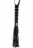 Long Beaded Flogger Whip PU Leather - Durable Multi-Strand Model 8713221840660