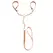 Bijoux Indiscrets MAZE T-Restraints Vegan Brown Adjustable Handcuffs