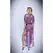 Baci Lingerie Midnight Desire Lace Gown Purple S/M - Elegant Long Dress