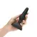 b-Vibe Trio Plug Black - Medium Size Intimate System, 3 Motors, Remote