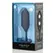 b-Vibe Snug Plug 4 Black Weighted Silicone Plug 257g 4.3x14cm