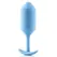 b-Vibe Snug Plug 3 Weighted Silicone Intimate Device Teal 12.7cm