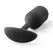 b-Vibe Snug Plug 2 Black Weighted Silicone Intimate Trainer 114g 3x11.4cm