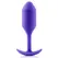 b-Vibe Snug Plug 2 Weighted Silicone Model 114g Purple 3x11.4cm