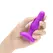 b-Vibe Novice Plug Fuchsia - Compact Silicone Vibrating Plug 10.2 cm