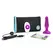 b-Vibe Novice Plug Fuchsia - Compact Silicone Vibrating Plug 10.2 cm