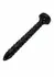 HIDDEN DESIRE Extreme Anal Snake 35 cm XXL Flexible Model Black