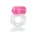 The Screaming O ColorPoP Big O Pink Vibrating Silicone Ring