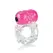 The Screaming O ColorPoP Big O Pink Vibrating Silicone Ring